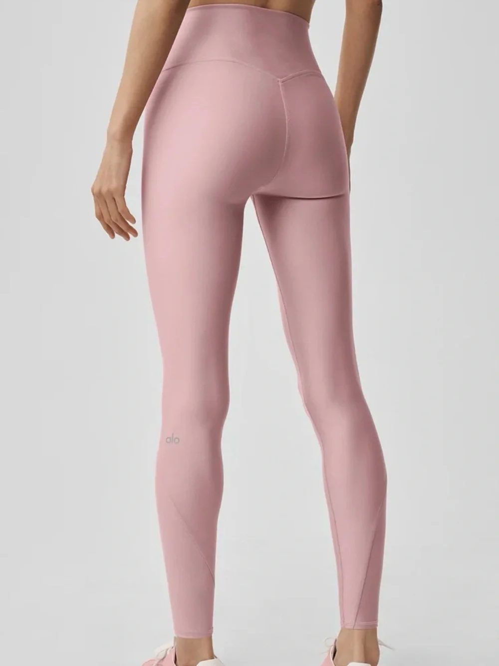ALO Yoga Airlift High Waist 7/8 Fine Line Legging in Vintage Pink Size S. NWT